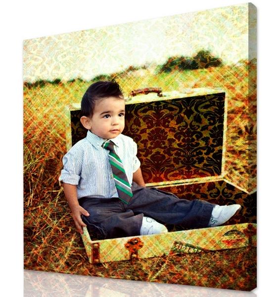 Personalized Pop Art Photo | photo to canvas™ - 1 panel 